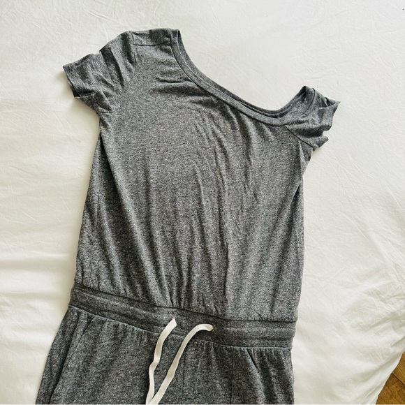 N. Philanthropy Gray Off-Shoulder Jumpsuit - Picture 1 of 2